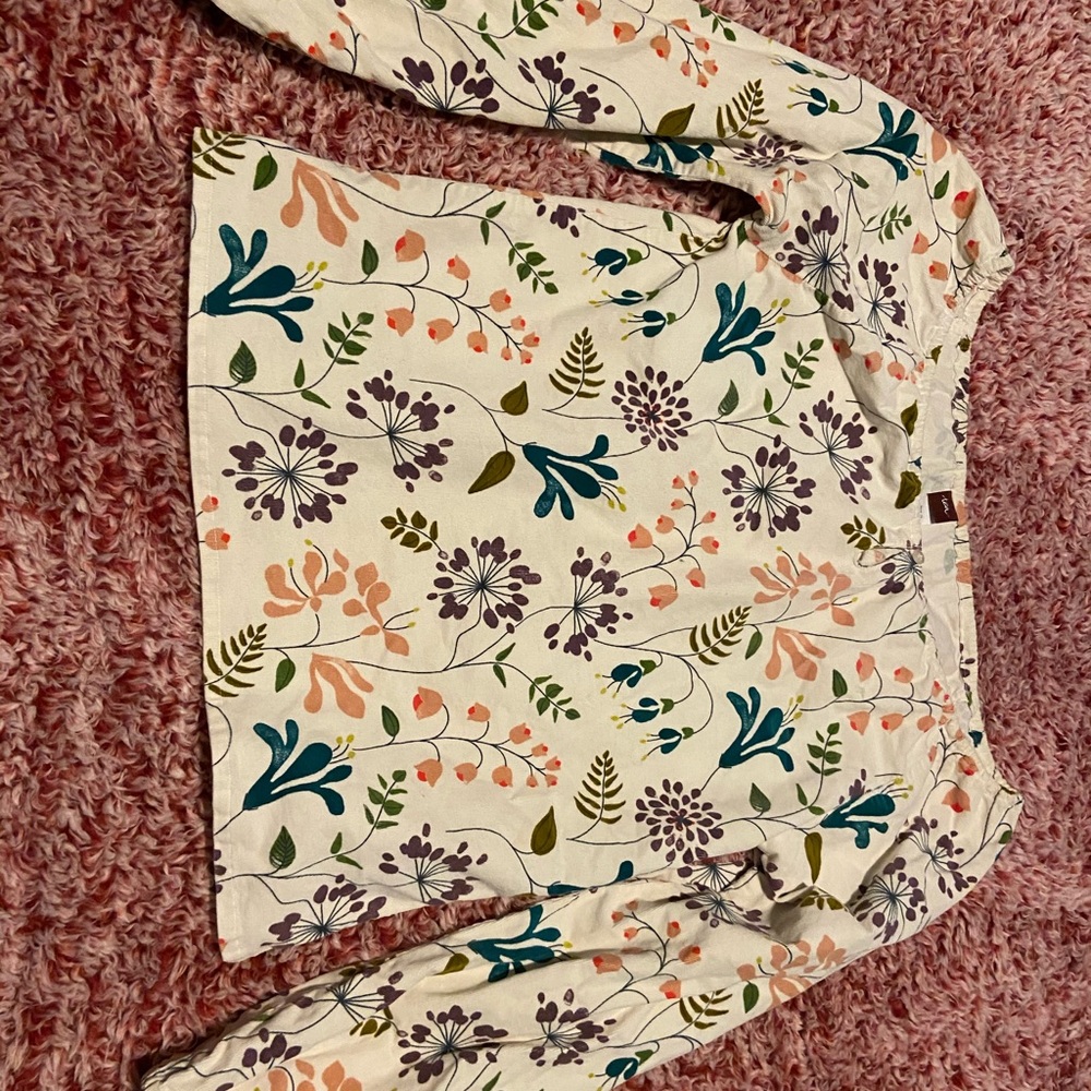 Flowery Off the shoulder top
